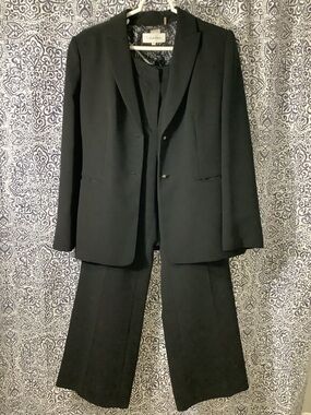 Calvin Klein Women’s Black Blazer and Trousers Suit